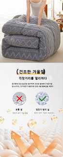 New Super Thick Winter Warm Blanket for Bed Artificial Lamb Cashmere Weighted Blankets Soft Comfortable Warmth Quilt Comforter