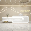 Beauty Salo Modern Reception Desks Decoration Accessories Reception Desk Luxury Escritorio De Recepcion Commercial Furniture