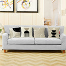 Black Geometric Pillow Cover Home Decor Arch Line Boho Bohemia Throw Pillow Case Modern Living Room Decorative Sofa Cushion