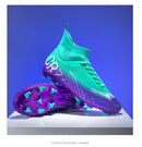 Pink Soccer Shoes Men Kids Professional Society Original Football Boots Outdoor Non-Slip Futsal Trainning Sneakers Size 33-46