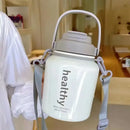 Stainless Steel Vacuum Flask, Outdoor Portable Keeps Cold and Heat, Thermal Bottles, Drinkware