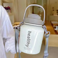 Stainless Steel Vacuum Flask, Outdoor Portable Keeps Cold and Heat, Thermal Bottles, Drinkware