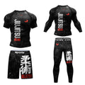 MMA Compression Fitness Wear Men Jiu Jitsu Rashguard Sportsuit Muay Thai MMA Shorts Rash Guard Boxing Shirts Bjj Gym Clothing