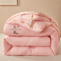 Class A Quality All-season Comforter Detachable Double-layer Bed Quilt with Zipper Soybean Fiber Warm Autumn Winter Quilt Core