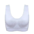1 Pcs Women's Breathable Sports Vest Bra Sweat-absorbent Shockproof Pad Sports Top Track And Field Gym Running Fitness