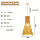 Modern Chinese Handwoven Creative Bamboo Art Wall Lamp Bamboo Art Modern Simple Bedroom Bedside Wall Lamp Aisle Bamboo Wall Lamp