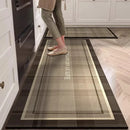 Kitchen Carpet Waterproof Floor Mat Pvc Leather Oil-proof Foot Mats Non-slip Long Carpets British Style Home Decor Rugs 주방러그