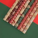 1PC Christmas Gift Wrapping Paper DIY Crafts Kraft Paper for Christmas New Year Party Packaging Decoration
