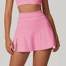 NADANBAO Women Sports Tennis Pleated Skirt Golf Skirt Fitness Shorts High Waist Quick Dry Athletic Running Sport Skort
