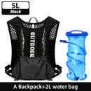 NEWBOLER Breathable Hydration Vest Trail Running Backpacks Lightweight Cycling Run Jogging Marathon Backpack Riding Climbing Bag