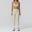 Yoga Clothes Set 2/3PCS Sportswear Gym Outfits Women Sports Set High Waist Leggings Fitness Suit Running Bra Workout Tracksuit