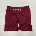 TEVEO – Short de Yoga Feminino – Shorts Esportivos Elásticos