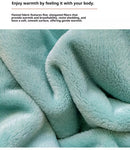 Home Textiles Flannel Blanket Air Conditioning Blanket Thin Spring Summer Fleece Blanket Office Nap  Blanket Multi-size Optional