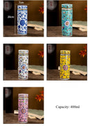Ceramic Water Glasses Porcelain Insulated Cup Enamel Chinaware Thermos Mug Pottery Heat Preservation Portable Busine Capacity ML
