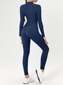 Winter Outfit Set Fleece Yoga Jumpsuits for Women Bodysuit Longsleeve Sport Overall Fitness One-Piece Suit Gym Workout Tracksuit