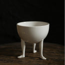 Ceramic Tray, Fruit Bowl, Interesting Abstract Human Legs, Tripod, Appetizer, Tray, Storage Container, Jewelry Storage Tray