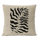 Black Geometric Pillow Cover Home Decor Arch Line Boho Bohemia Throw Pillow Case Modern Living Room Decorative Sofa Cushion