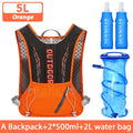 NEWBOLER Breathable Hydration Vest Trail Running Backpacks Lightweight Cycling Run Jogging Marathon Backpack Riding Climbing Bag