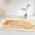 Rugs Living Room Rug Soft Fluffy Plush Carpet Home Decoration Irregular Floor Mats Shaggy Bedroom Bedside Mat Tapete Para Sala