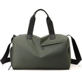 Solid Fitness Bags Zipper Large Capacity Oxford Travel Bags  Thickened Fabric High Capacity Waterproof Luggage Sports Bags