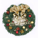 30CM Christmas Decoration Garland Front Door Window Decoration Christmas Wreath Pendant Ornament Navidad New Year Party Supplies