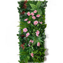 40 * 120CM New Artificial Green Simulated Plant Grid Milan Eucalyptus Wedding Background Wall Decoration