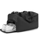 Solid Fitness Bags Zipper Large Capacity Oxford Travel Bags  Thickened Fabric High Capacity Waterproof Luggage Sports Bags