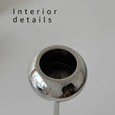 Silver Candle Holder, Metal Candlestick Romantic Art Table Decoration For Home Dining , Wedding Photography Props
