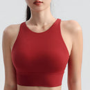 Fitness Bra New Women's Sports Underwear High Intensity Sports Yoga Underwear Quick Dry Shockproof Yoga Bottom Shirt