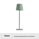 Hotel Cordless Usb Rechargeable Table Lamp Poldina Waterproof Touch Switch Table Lamps for Bedroom Hotel Living Room Restaurant