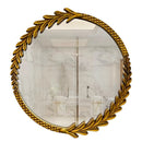 Round Decoration Mirror Clear Unique Creative Restaurant Fashion Chinese Style Mirror Luxury Large Espelho House Decoration