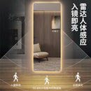 Ornament Makeup Mirror Rectangle Dorm Creative Art Mirror Frame Organizer Espelho Grande Para Quarto Furniture Accessories