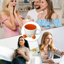 Cute Coffee Mug Adorable Home Kitchen Drinkware Ceramic Coffee Tea Cups for Wine Latte Water Hot Cocoa Cold Hot Drinks