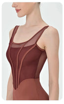 Retro Ballet Leotard Women New Design Spliced Gymnastics Bodysuit Dance wear Adult Elegant Female Yoga Clothing