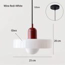 Glass Bauhaus Dining Room Chandelier Living Room Bedroom Coffee Shop Bar Decoration Chandelier Lighting Pendant Lamp Hanging LED