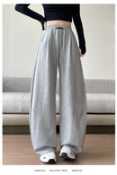 Sports Pants for Women Spring Autumn New Style High-waisted Slim Loose Wide-leg Versatile Casual Sweatpants