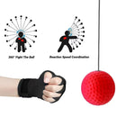 MMA Boxing Speed Ball Head-Mounted Pu Punch Sanda Training Hand Eye Reaction Home Sandbag Fitness Equipment Gym Muay Thai