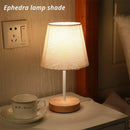 Desk Lamp Fabric Shade Bedroom Bedside Table Night Light Creative Nordic Style Decorative Lighting For Home Interior Design Led