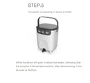 10L Compost Bin Composting Bucket Courtyard Garbage Bin Deciduous Leaf Collection Kitchen Waste Fermentation Box Organic