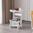 Mini Round Table Bedside Table Bedroom Furniture Modern Minimalist Lightweight Bedside Table Mini Storage Rack Storage Cabinet