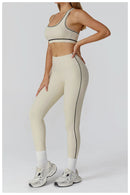 Yoga Clothes Set 2/3PCS Sportswear Gym Outfits Women Sports Set High Waist Leggings Fitness Suit Running Bra Workout Tracksuit