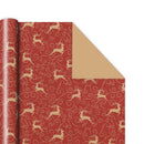 1PC Christmas Gift Wrapping Paper DIY Crafts Kraft Paper for Christmas New Year Party Packaging Decoration