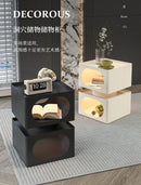 Bedroom Nightstands Side Bed Nordic Modern Corner Low Table Narrow Bedside Table Drawer Mesa De Noche Dormitorio Furniture