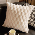 French Retro Waist Cushion Cover 45x45 Bow Embroidery Black and White Striped Throw Pillow Case Living Room Bed Sofa Home Decor