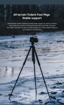 Ulanzi FALCAM TreeRoot Quick Lock Travel Tripod (R141K-320P) Solid Swift Tripod Reuleaux Triangle Tub Carbon Fiber Tripod