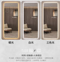 Ornament Makeup Mirror Rectangle Dorm Creative Art Mirror Frame Organizer Espelho Grande Para Quarto Furniture Accessories