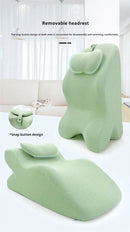 Face Down Pillow Home Massage Pillow Comfortable Ergonomic Bed Wedge Support Pillow Cushion with Neck Support for Sleeping