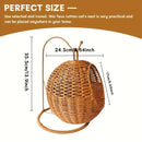 Luxury Fruit Basket Cat Hammock bed Hand Woven Storage Basket Comfortable Heavy Carton Packaging Not Easy To Damage for Pets