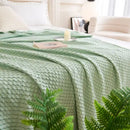 100% Bamboo Fiber Blanket Cooling Antibacterial Towel Quilt Summer Solid Color Bedding For Children Single Double Bed Blanket