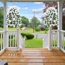Artificial Flower New Artificial Hanging Flowers and Plants Easter Decoration 2025 UV-resistant and Realistic Room Decor Wedding